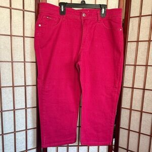Lee Demin Capri Pants, size 12